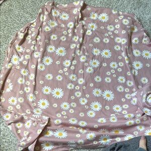 Floral Pink car seat cover nursing